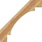 Ekena Millwork 4"W x 36"D x 36"H Merced Rough Sawn Knee Brace, Western Red Cedar BRC04X36X36MRC00RWR - alternate 3